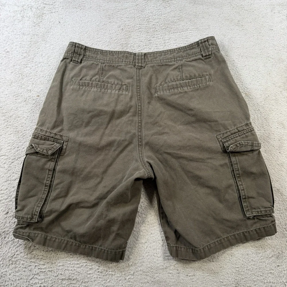Nike ACG Shorts Mens 30 Green Cargo Cotton Hiking Trail Gorpcore Outdoor 9